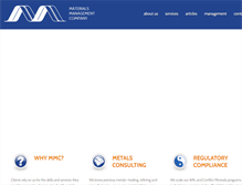 Tablet Screenshot of materialsmanagement.net