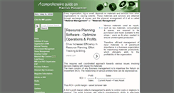 Desktop Screenshot of materialsmanagement.info